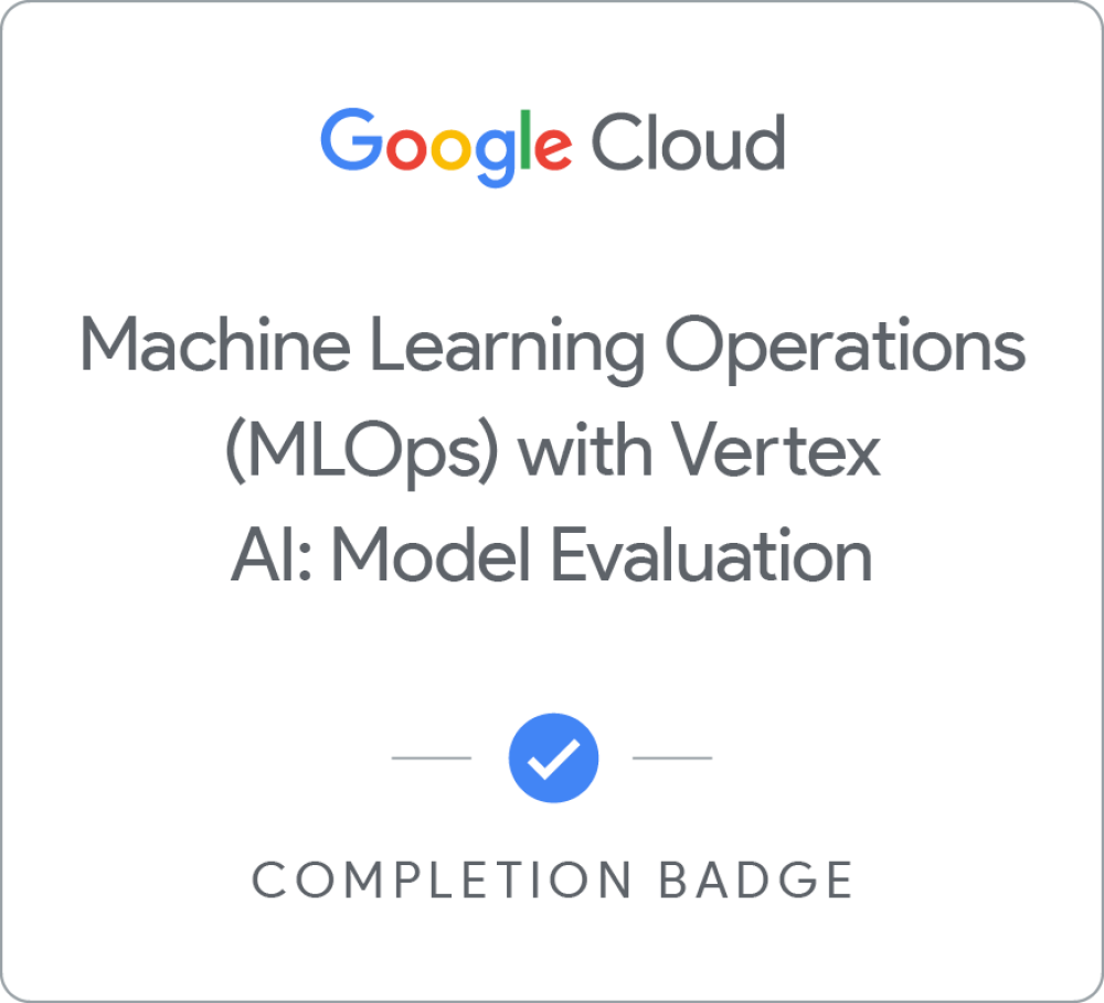 MLOPS with Vertex AI Certificate for Adil Munawar